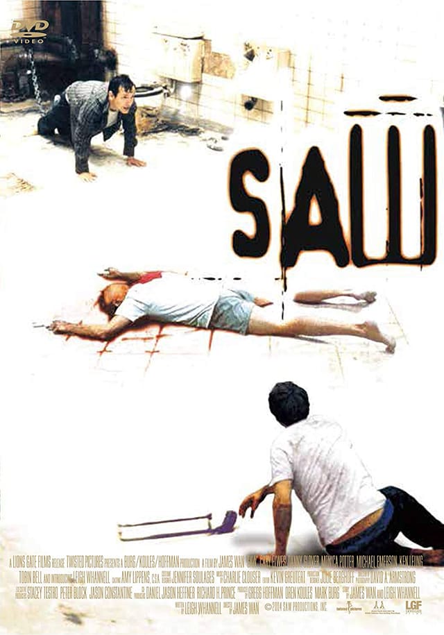 映画（詳しくは洋画・海外映画・アメリカ映画）『ソウ (SAW)』のDVD＆ブルーレイ発売情報